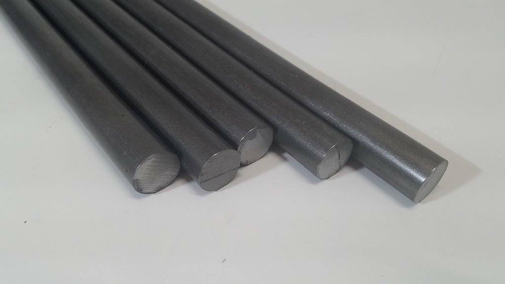 4140 Alloy Steel, 1-1/4" Round, 36" long bar, rod, Solid, Blacksmithing, Forging