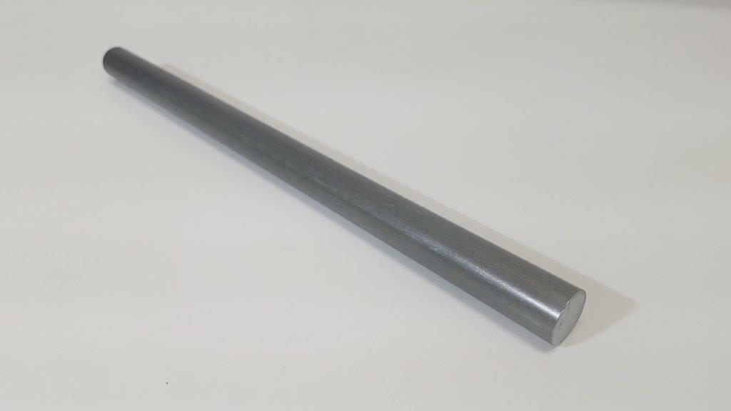 4140 Alloy Steel, 1" Round, 12" long bar, rod, Solid, Blacksmithing, Forging