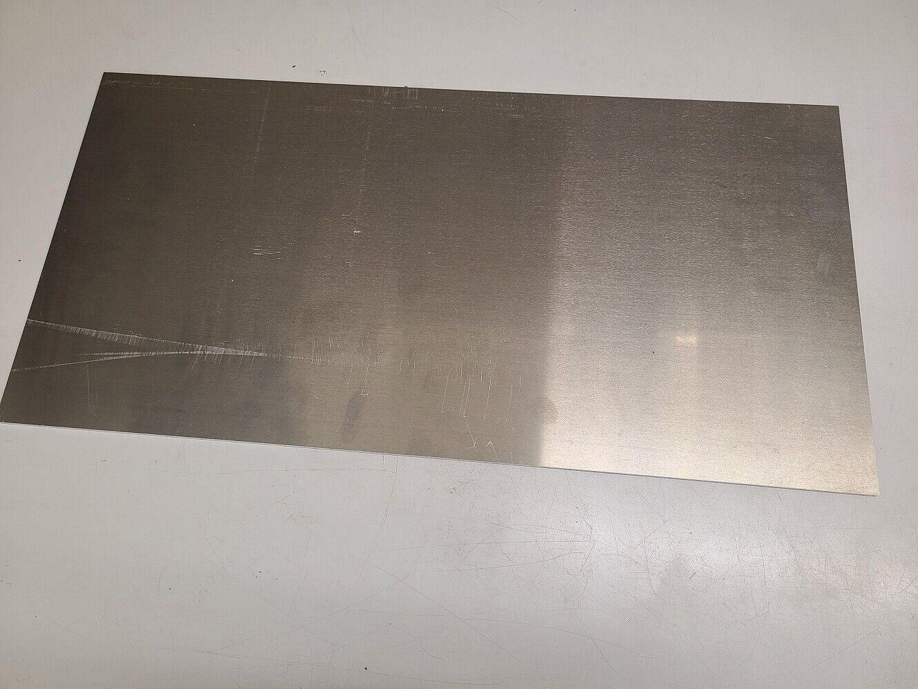6061 Aluminum Plate, 3/16" x 12" x 24" Long, Solid Stock, Machining, T651