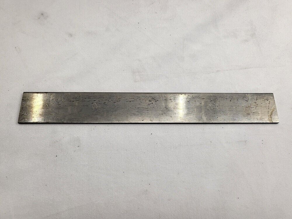 1095 Cold Rolled Carbon Steel 5/32" x 1.5", 12" bar, Knife Making Stock, Billet