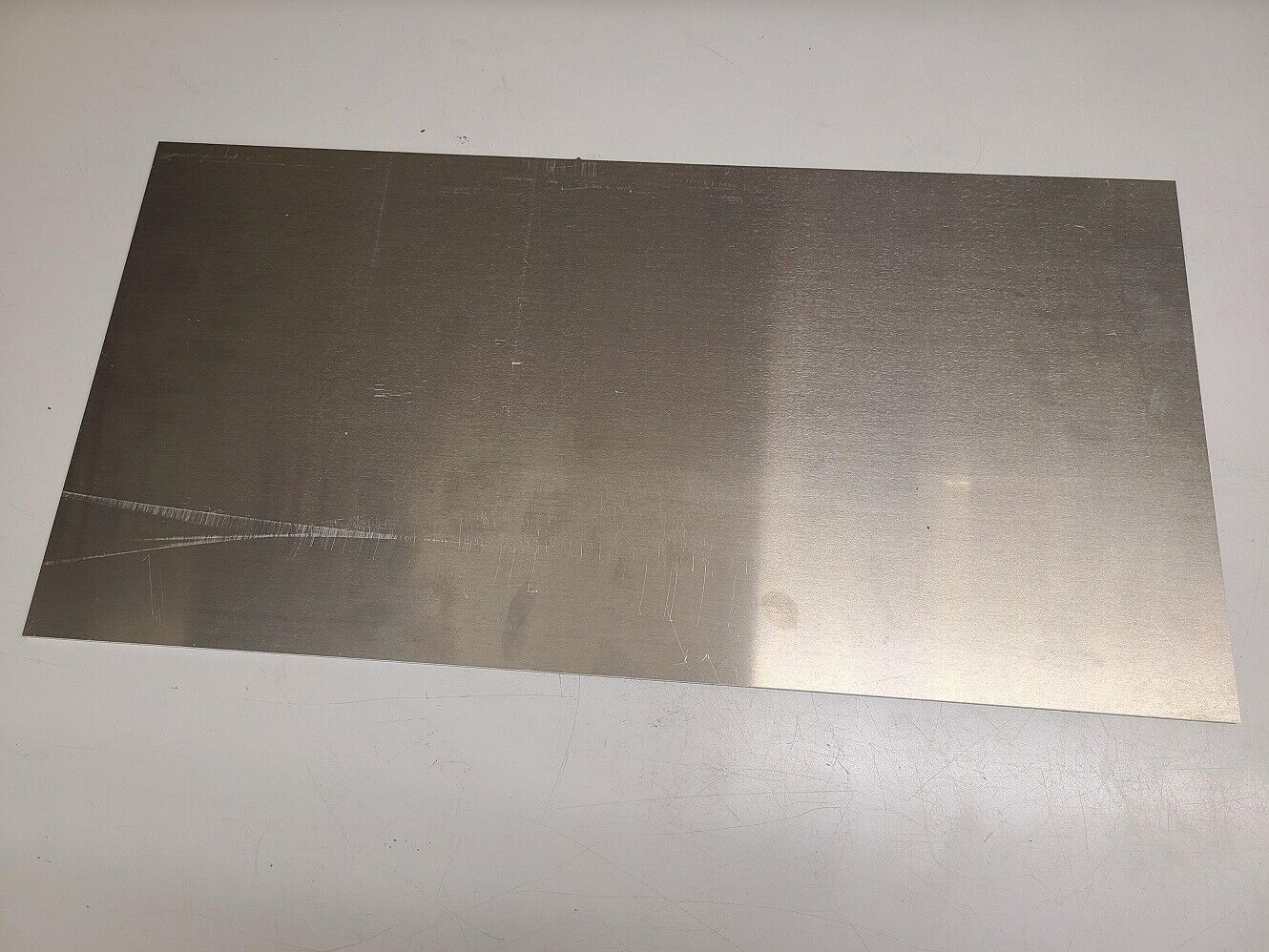 6061 Aluminum Plate, 3/16" x 12" x 24" Long, Solid Stock, Machining, T651