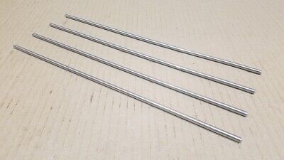 304 Stainless Steel 3/16" Round, 12" long bars, rods, 4 pack