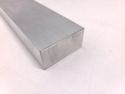 6061 Aluminum Flat Bar, 1 x 2 x 10" long, Solid Stock, Plate, Machining, T6511