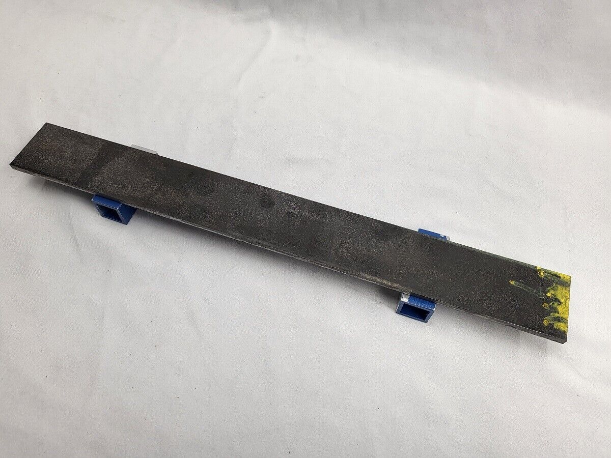 1095 Hot Rolled Carbon Steel 1/4" x 2", 17.5" long, Knife Making Stock, Billet