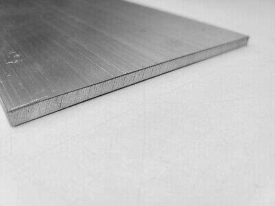 6061 Aluminum Flat Bar, 1/4" x 6" x 14" long, Solid Stock, Plate, Machining