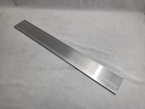 6061 Aluminum Flat Bar, 1/4" x 3" x 24" Long, Solid Stock, Plate, Machining, T6511