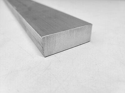 6061 Aluminum Flat Bar, 3/4 x 2 x 24" long, Solid Stock, Machining, T6511