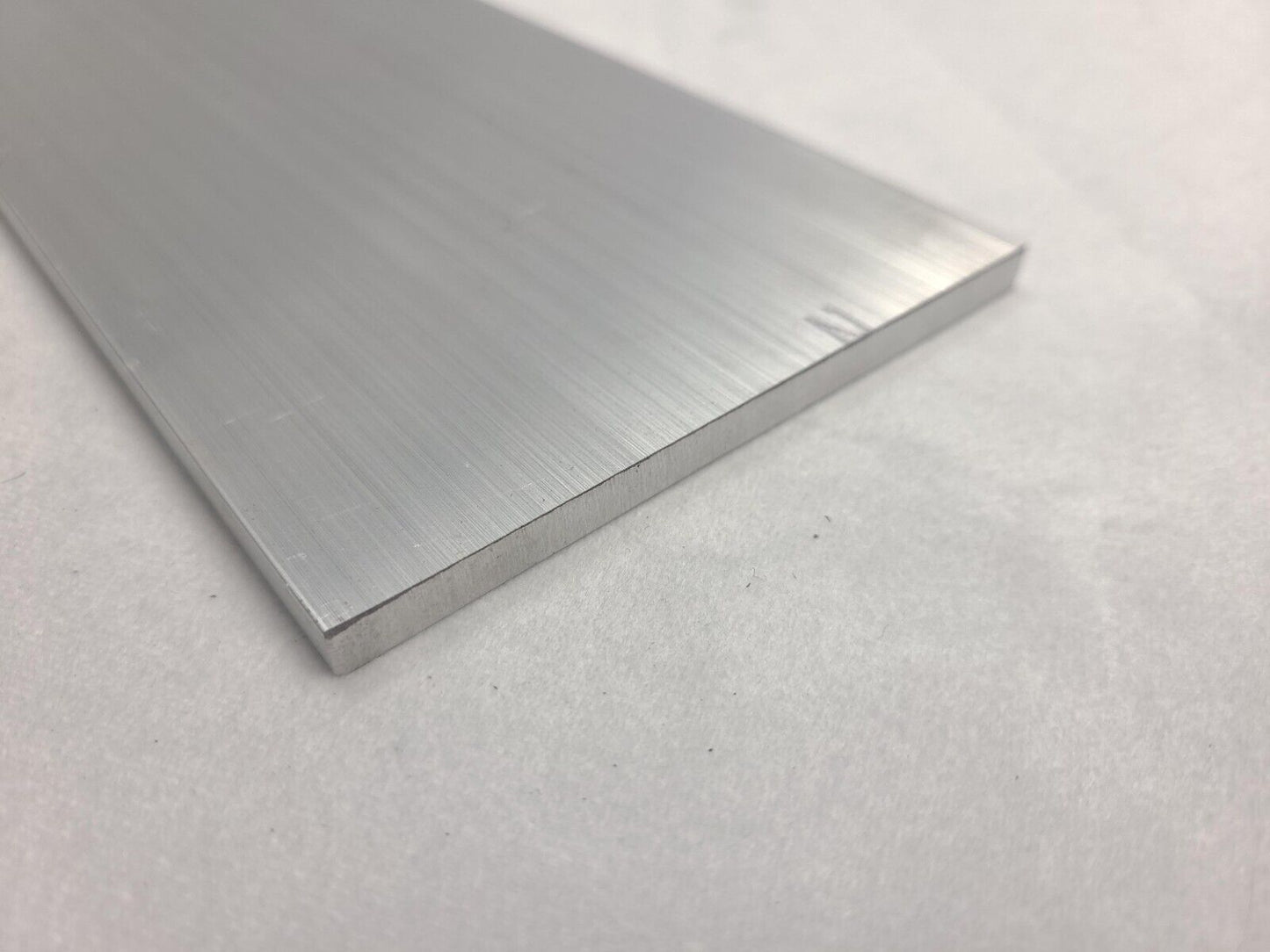 6061 Aluminum Flat Bar, 1/4" x 4" x 24" long, Solid Stock, Plate, Machining