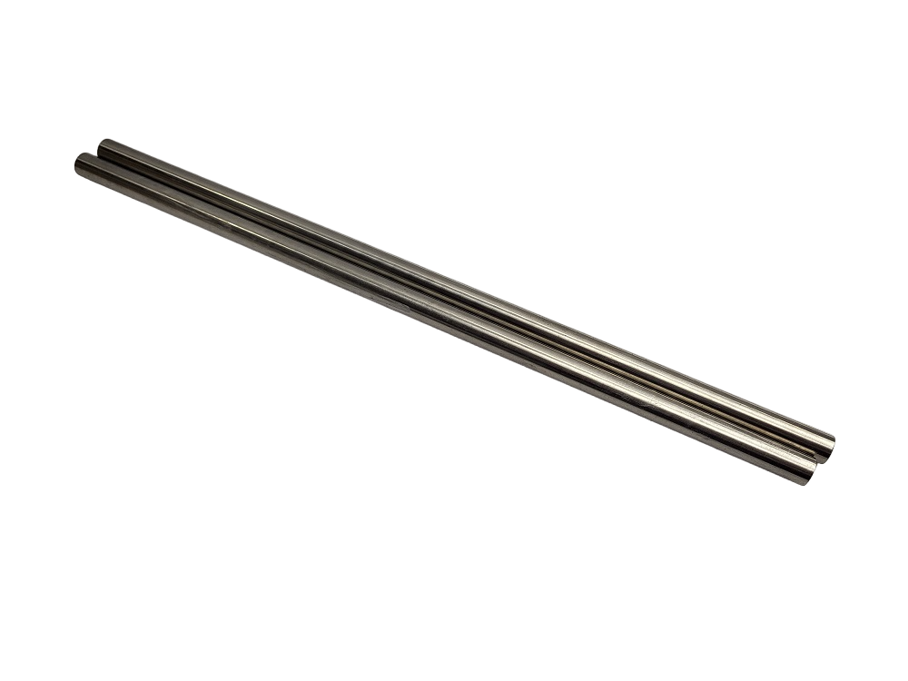 304 Stainless Steel 3/8" Round, 11" long bars, rods, 2 pack