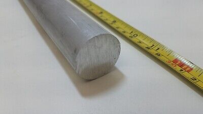 6061 Aluminum Round Bar, 1-1/4" Round, 11" long, Lathe, Solid, T6511