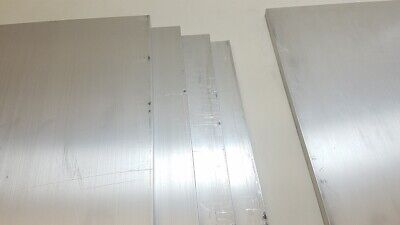 6061 Aluminum Flat Bar, 3/8" x 8" x 11" long, Solid Stock, Plate, Machining