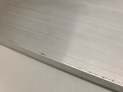 6061 Aluminum Flat Bar, 3/8" x 6" x 14" long, Solid Stock, Plate, Machining