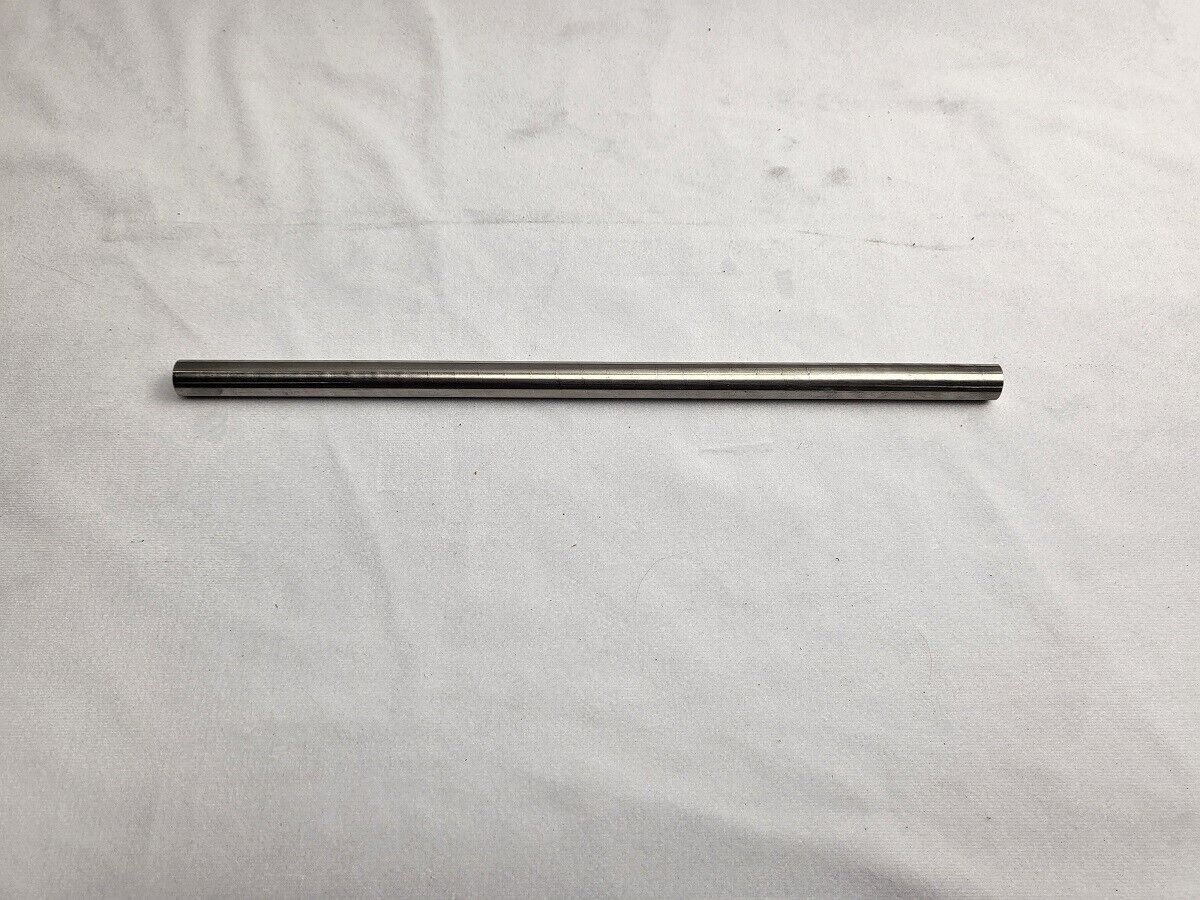 304 Stainless Steel 1/2" Round, 11" long bar, rod