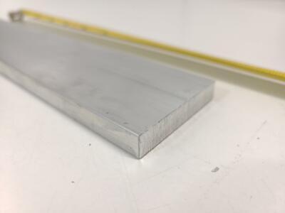 6061 Aluminum Flat Bar, 3/8" x 2" x 10" long, Solid Stock, Plate, Machining, 2pk