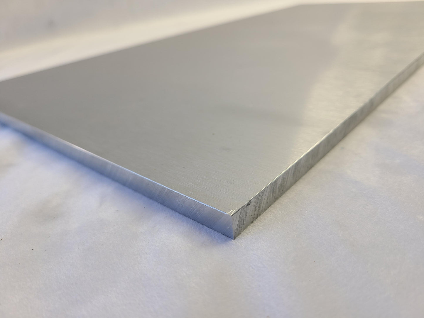 6061 Aluminum Plate, 3/8" x 12" x 24" Long, Solid Stock, Machining, T651