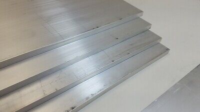 6061 Aluminum Flat Bar, 3/8" x 8" x 11" long, Solid Stock, Plate, Machining