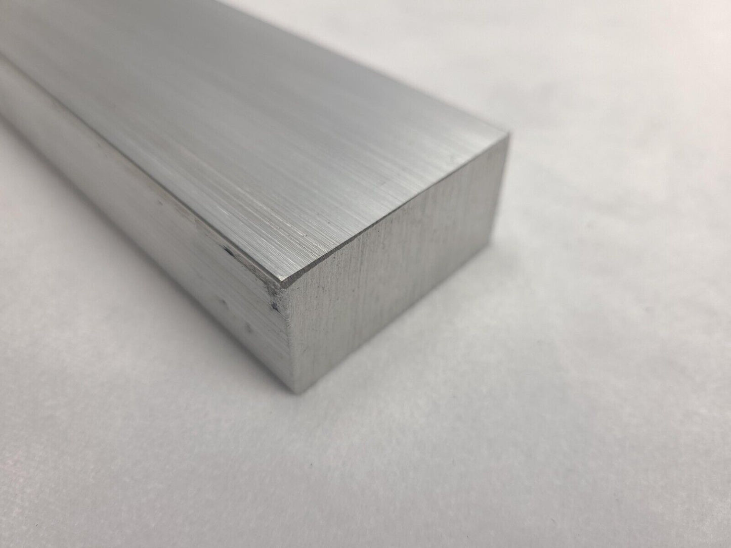 6061 Aluminum Flat Bar, 1 x 2 x 18" long, Solid Stock, Plate, Machining, T6511