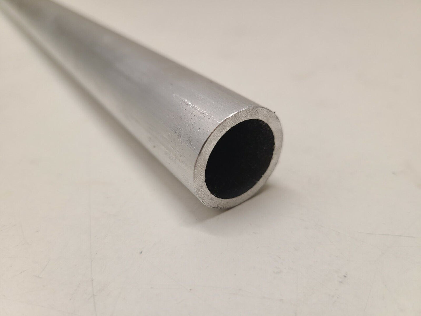 6061 Aluminum Round Pipe 3/4" SCH 40, .125" Walls, 46" long, Hollow, Tube