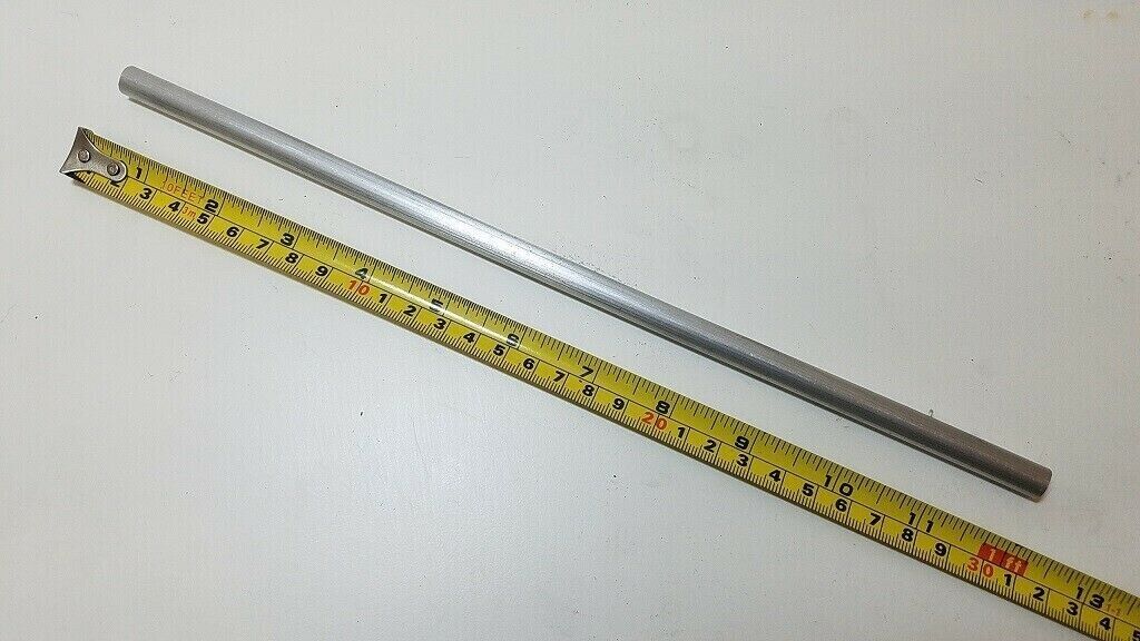 6061 Aluminum Round Bar, 1/2" Round, 10" long, Lathe, Solid, T6511, 4 pack