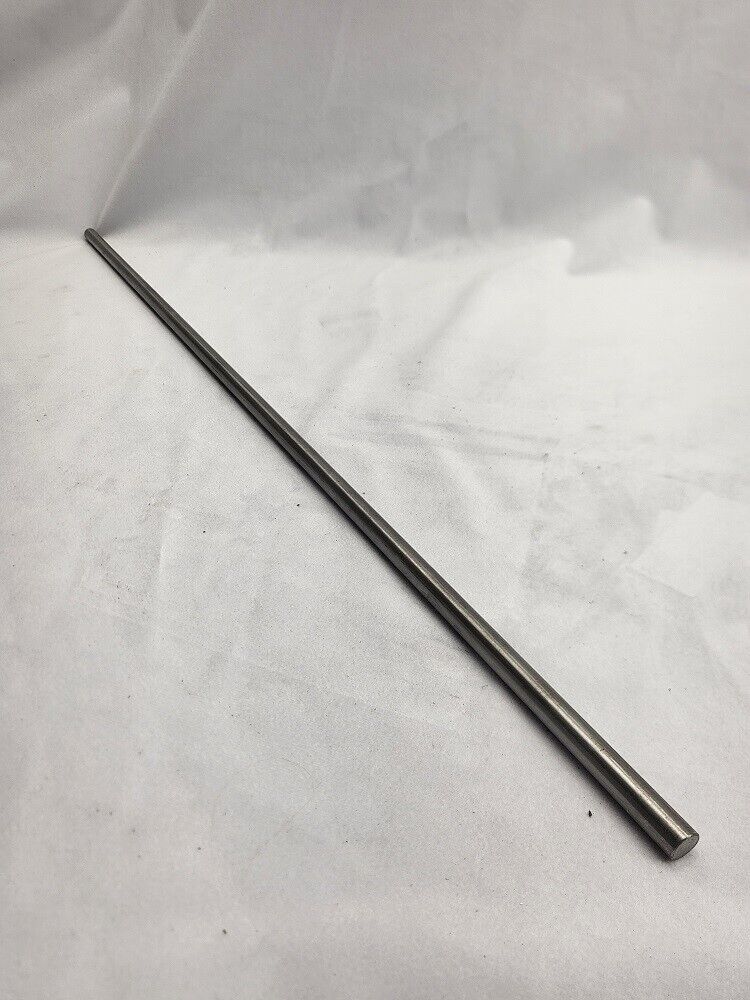 304 Stainless Steel 3/8" Round, 24" long bar, rod