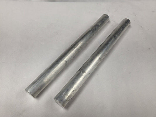 6061 Aluminum Round Bar, 7/8" Round, 12" long, Lathe, Solid, T6511, 2pk