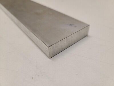 6061 Aluminum Flat Bar, 1/2" x 2" x 24" long, Solid Stock, Plate, Machining