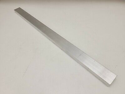 6063 Aluminum Tube 3/4" x 1-1/2" Rectangle, 1/8" Walls, 24" long, T52, Hollow