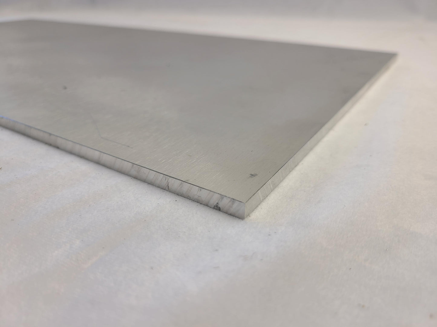 6061 Aluminum Plate, 1/4" x 12" x 24" Long, Solid Stock, Machining, T651