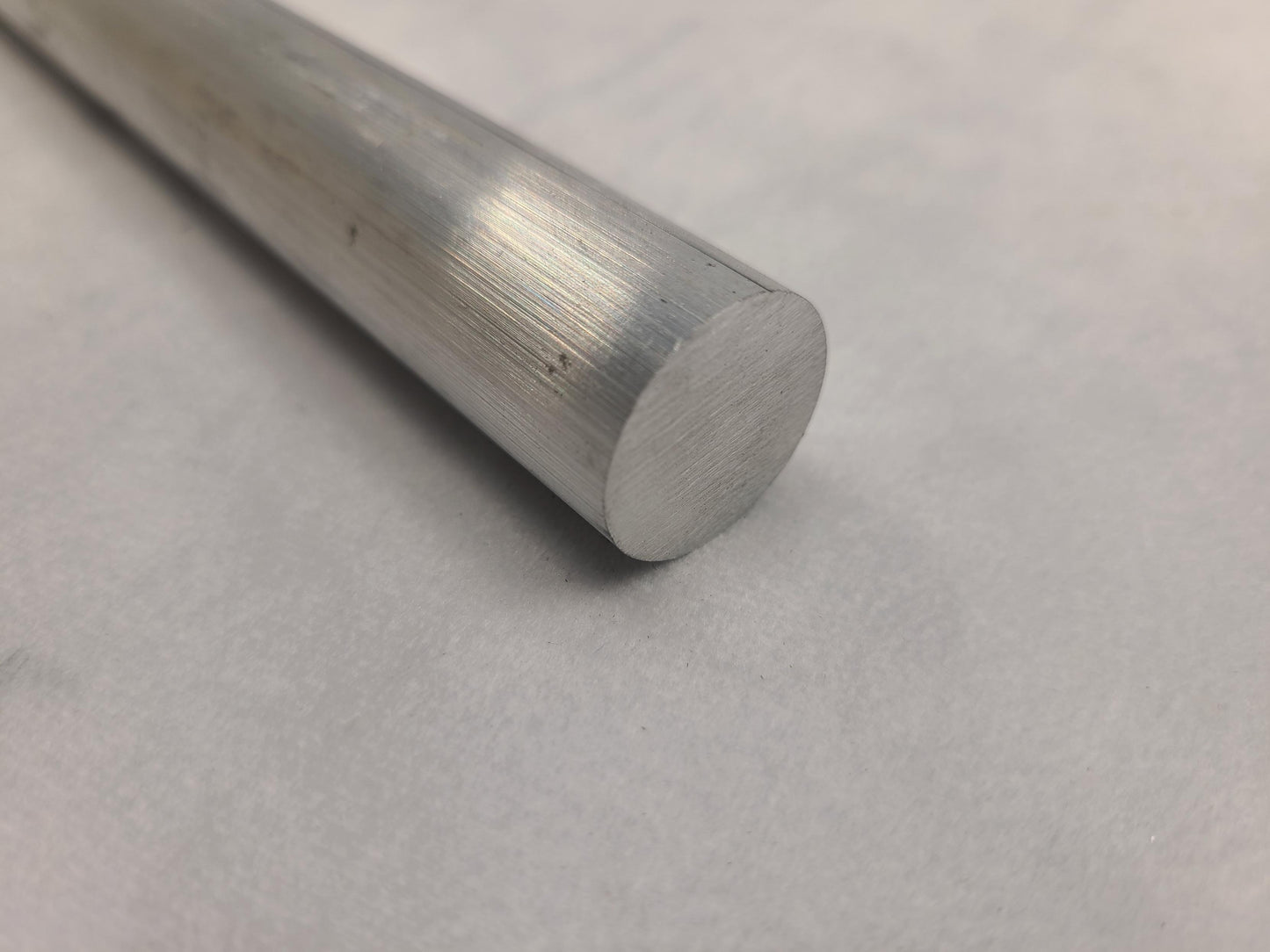 6061 Aluminum Round Bar, 1-1/4" Round, 36" Long, Lathe, Solid, T6511