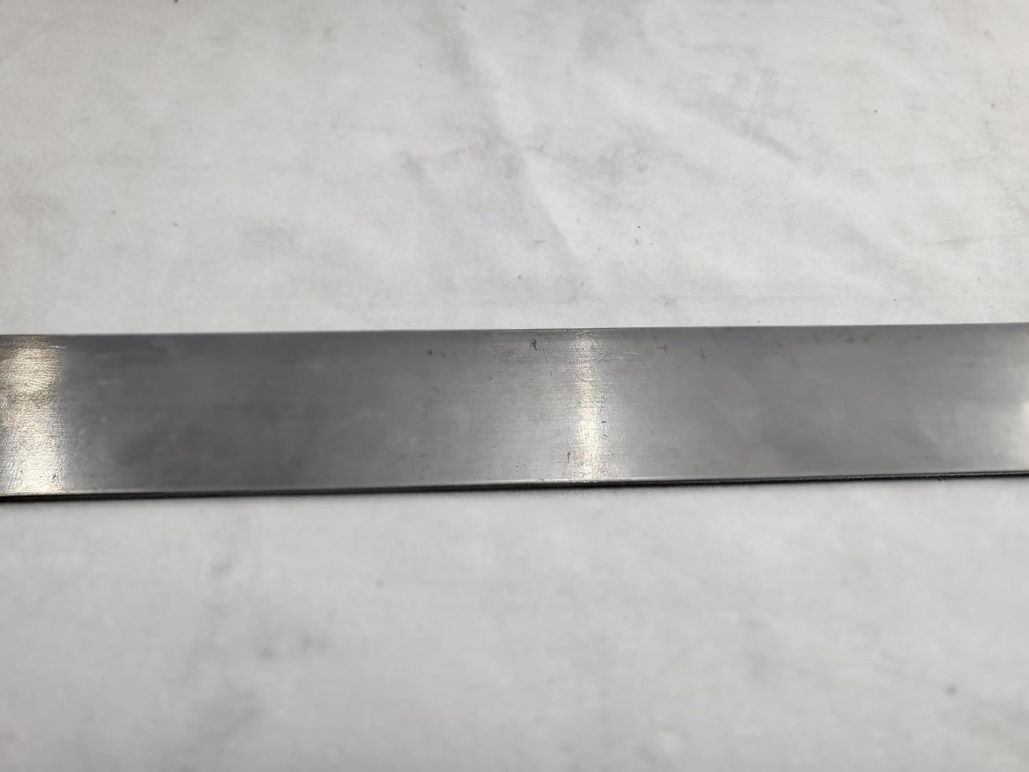 1095 Cold Rolled Carbon Steel 3/32" x 2", 11-1/2" bar, Knife Making Stock, Billet