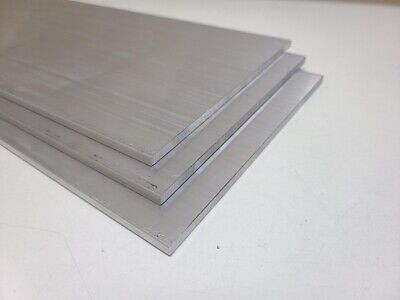 6061 Aluminum Flat Bar, 1/4" x 8" x 18" long, Solid Stock, Plate, Machining