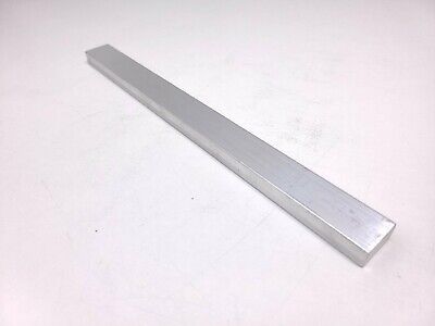 6061 Aluminum Flat Bar, 1/2 x 1 x 12" long, Solid Stock, Machining, 2 pack