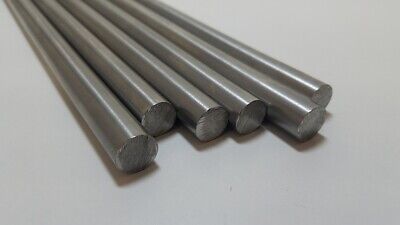 304 Stainless Steel 1/2" Round, 12" long bar, rod