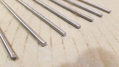 304 Stainless Steel 1/8" Round, 11" long bars, rods, 8 pack