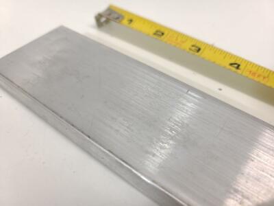 6061 Aluminum Flat Bar, 1/2" x 2" x 10" long, Solid Stock, Plate, Machining