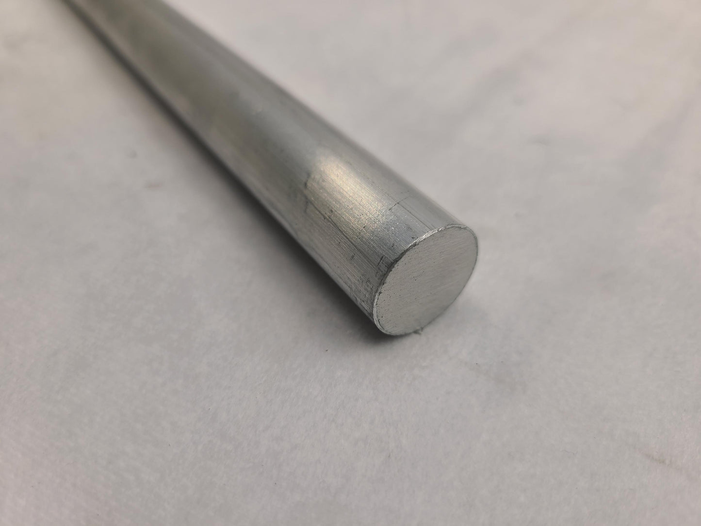 6061 Aluminum Round Bar, 3/4" Round, 24" Long, Lathe, Solid, T6511