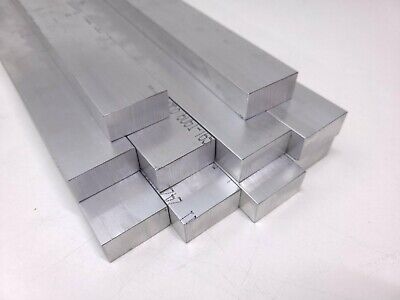 6061 Aluminum Flat Bar, 3/4 x 2 x 36" long, Solid Stock, Machining, T6511