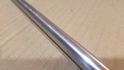 304 Stainless Steel 1/2" Round, 24" long bar, rod