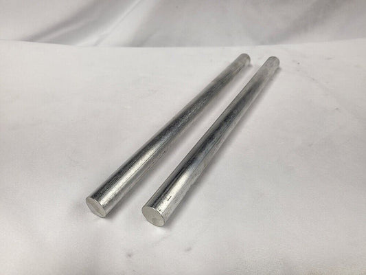 6061 Aluminum Round Bar, 3/4" Round, 12" long, Lathe, Solid, T6511, 2pk