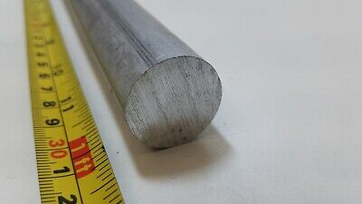 6061 Aluminum Round Bar, 1" Round, 12" long, Lathe, Solid, T6511, 2pk