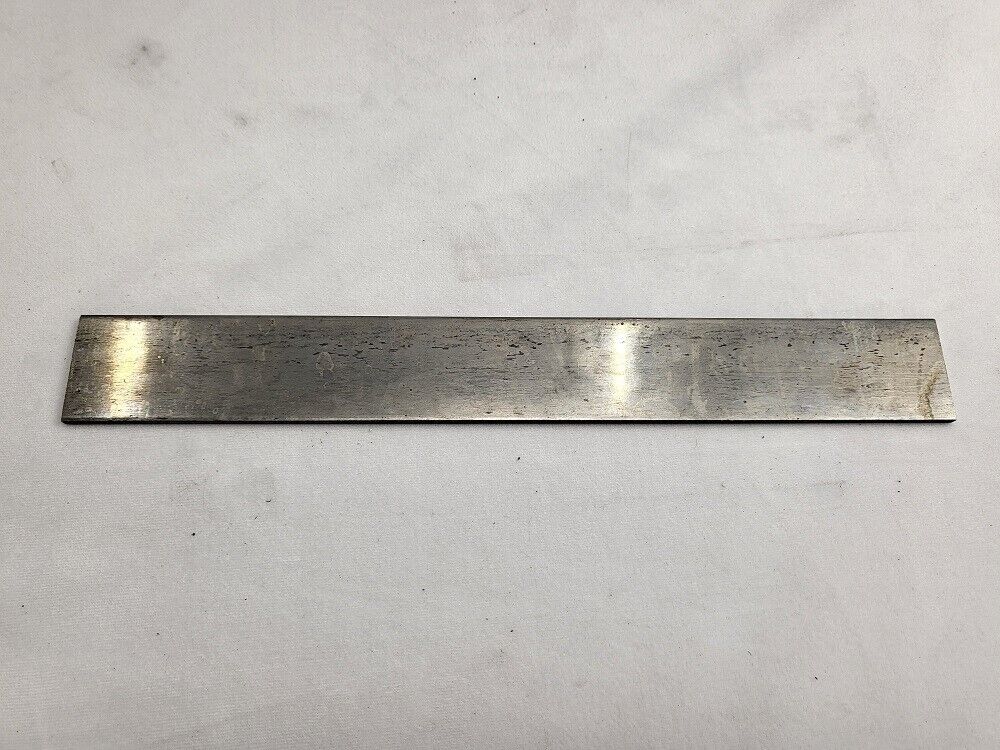 1095 Cold Rolled Carbon Steel 5/32" x 1.5", 11.5" bar, Knife Making Stock Billet