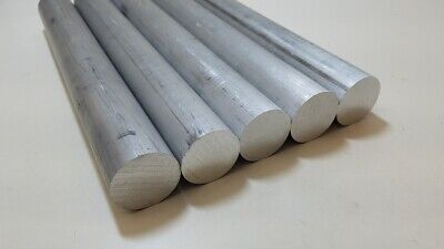 6061 Aluminum Round Bar, 1-1/2" Round, 11" long, Lathe, Solid, T6511