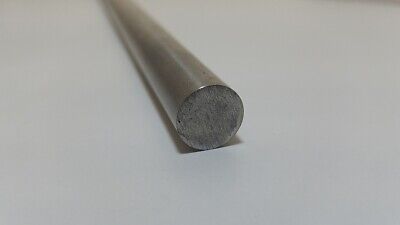 304 Stainless Steel 1-1/4" Round, 24" long bar, rod, Turned and ground