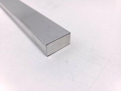 6061 Aluminum Flat Bar, 1/2 x 1 x 12" long, Solid Stock, Machining, 2 pack