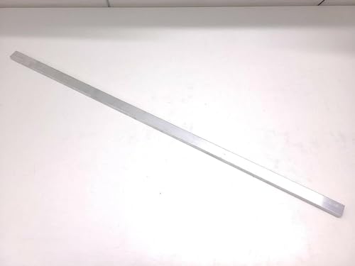 6061 Aluminum Flat Bar, 1/2 x 1 x 46" Long, Solid Stock, Plate, Machining, T6511