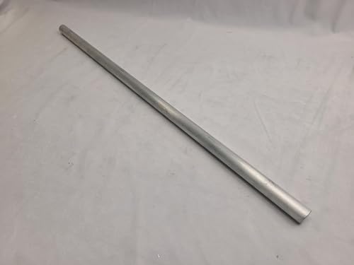 6061 Aluminum Round Bar, 5/8" Round, 24" Long, Lathe, Solid, T6511