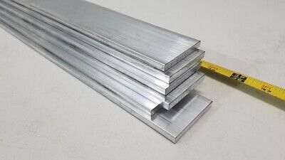 6061 Aluminum Flat Bar, 3/16" x 2" x 36" long, Solid Stock, Plate, Machining