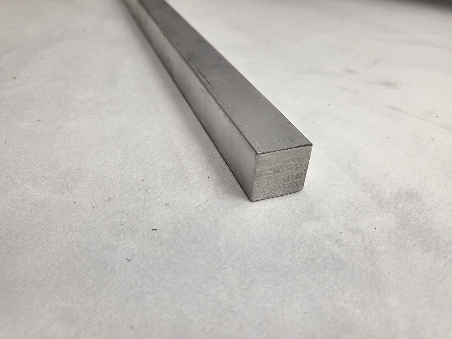 6061 Aluminum Square Bar, 3/4" Square x 24" long, Solid Stock, T6511