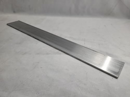 6061 Aluminum Flat Bar, 1/4" x 3" x 36" Long, Solid Stock, Plate, Machining, T6511