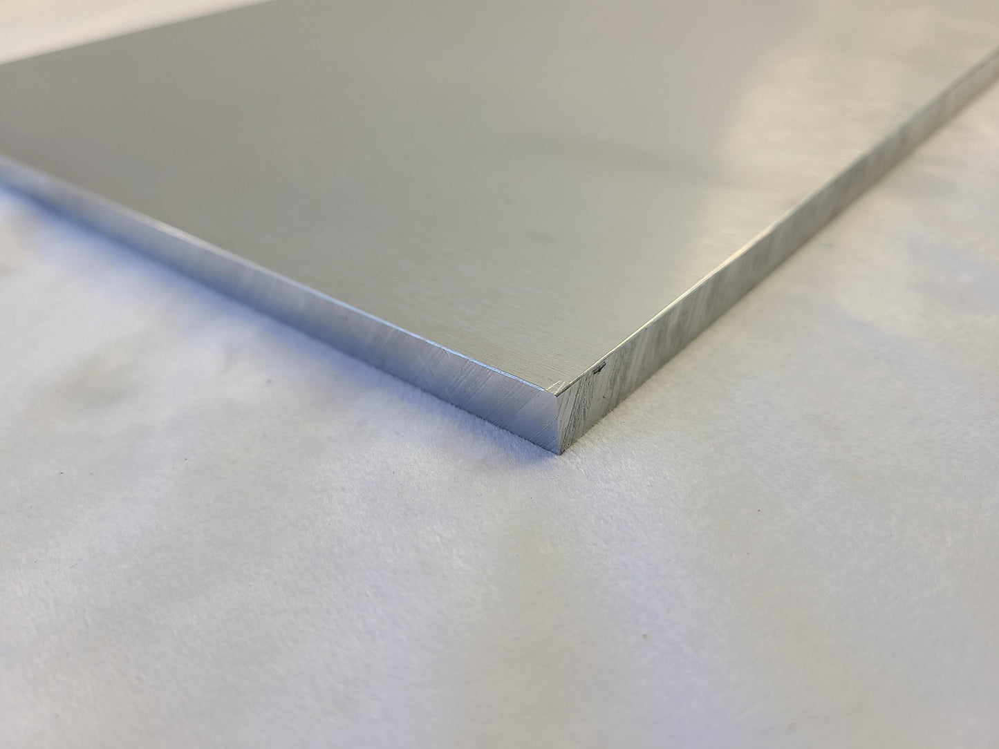 6061 Aluminum Plate, 3/8" x 12" x 24" Long, Solid Stock, Machining, T651